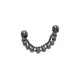 Crocs Jibbitz™Double Black Gem Chain